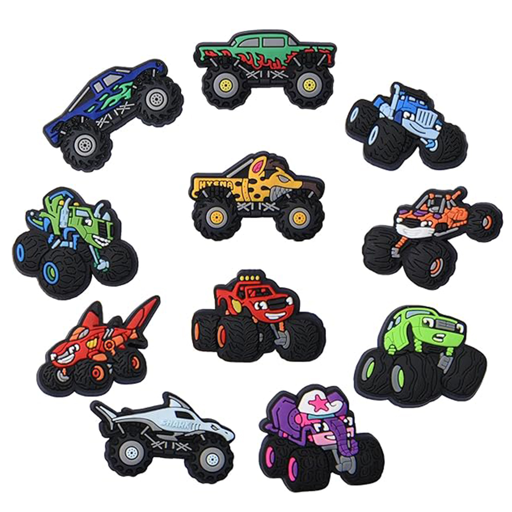 Women'S Shoes Crocs - 11 pçs carros dos desenhos animados