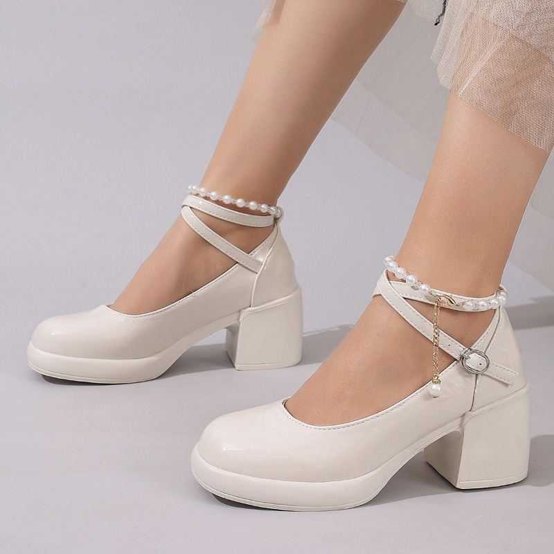 Women Shoes With Heels - Novas mulheres bombas sapatos moda cruz