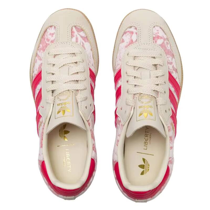 Women'S Shoes Pink Adidas - Tênis Feminino Rosa com Estampa Floral