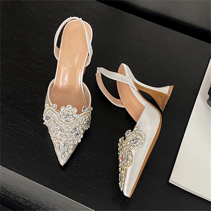 Women Shoes Zara - Eilyken primavera cristal diamante estilingue bombas