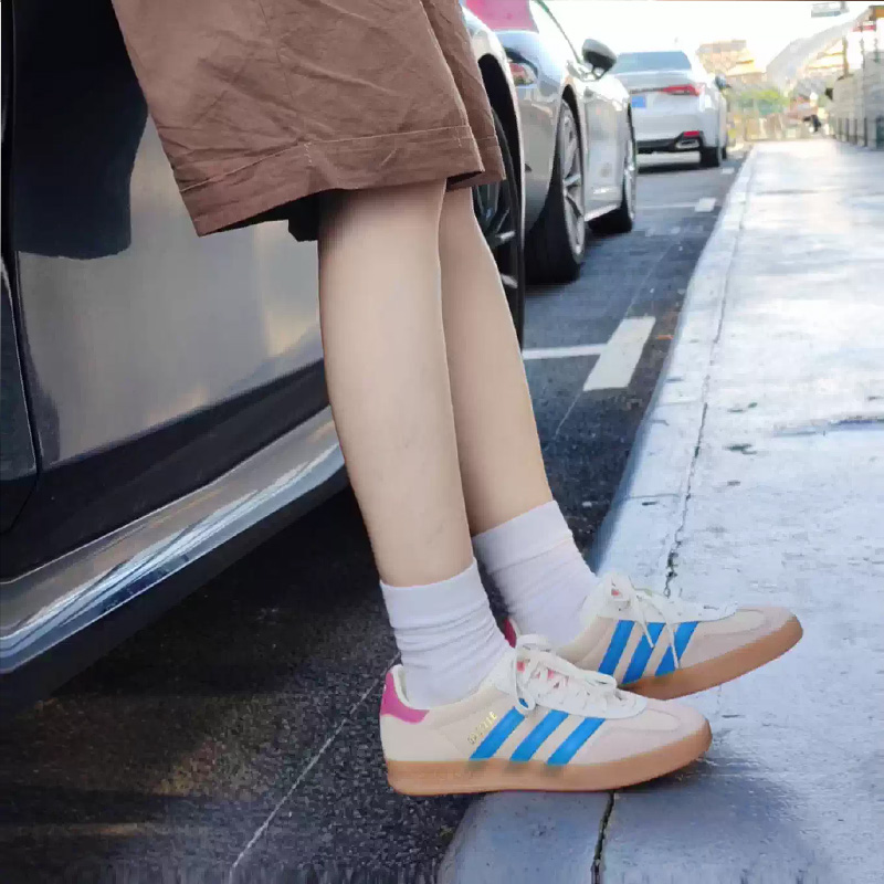 Women'S Shoes Pink Adidas - Tênis Casuais Vintage Femininos Adidas JQ0010
