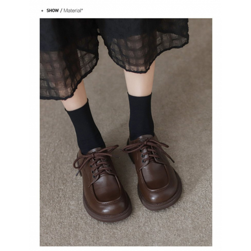 Oxford Lace Up Women - 2026 primavera/outono mocassins com cordões e