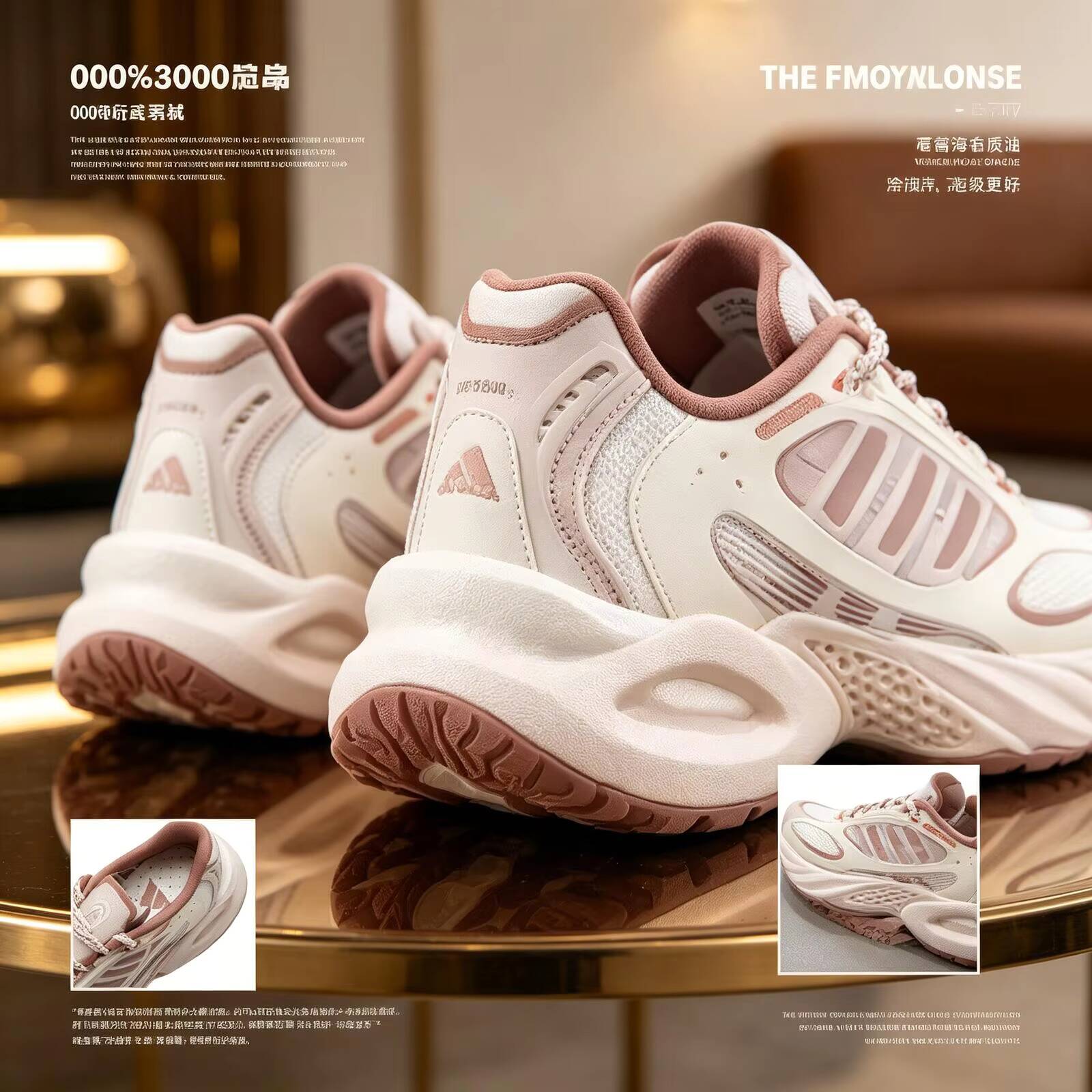 Women'S Shoes Pink Adidas - Novos Tênis Chunky Dad Adidas Femininos