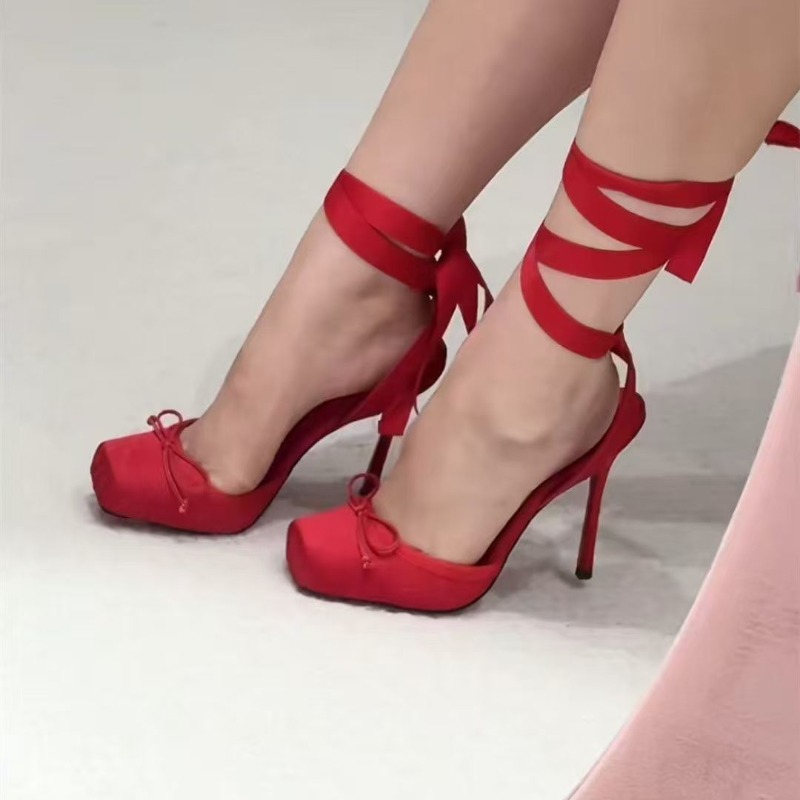 Sapatos de Salto Alto Vermelho - Women'S Shoes Veja avaliação e preço