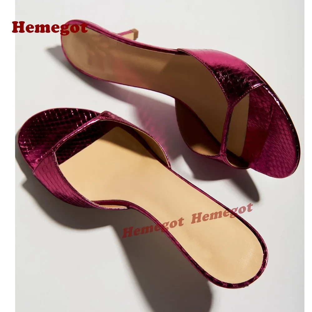 Roxo brilhante saltos stiletto - Women'S Shoes Crocs avaliação e preço