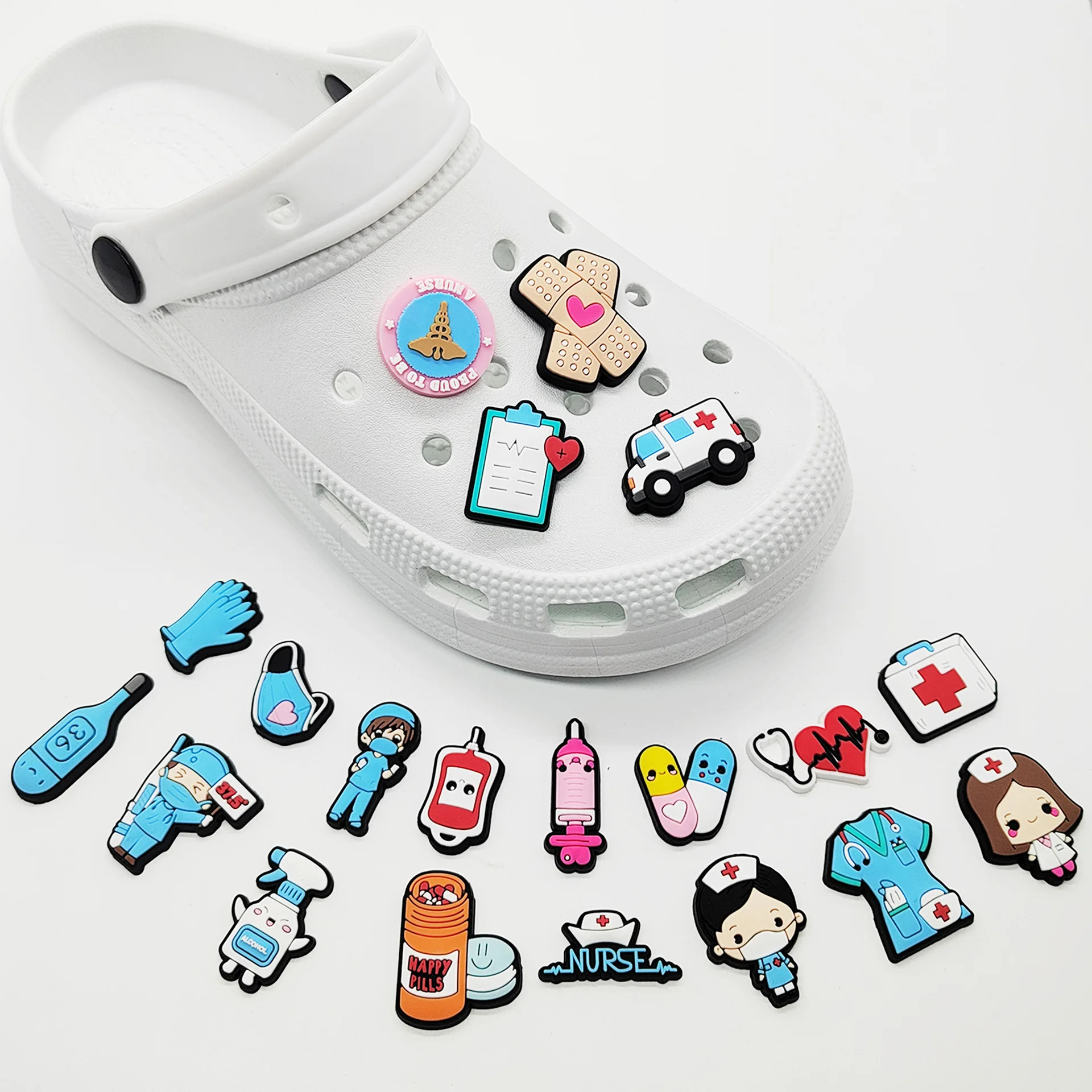 PVC Shoe Charms for Crocs, Med - Women'S Shoes Crocs avaliação e preço