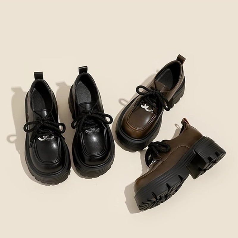 Sapatos Oxford Brancos de Plat - Oxford Lace Up Women avaliação e preço