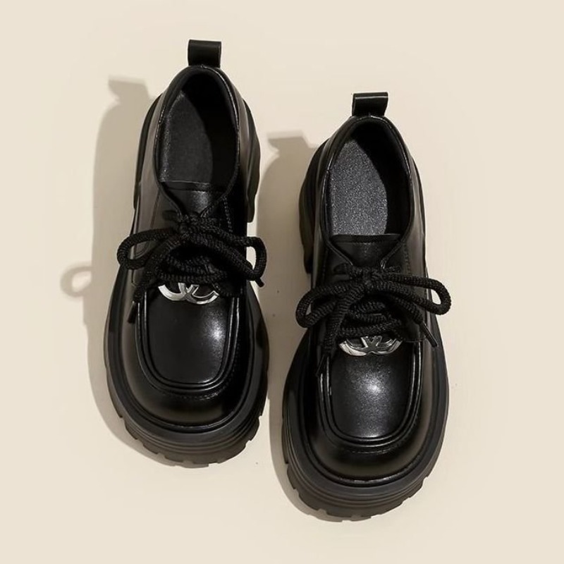 Sapatos Oxford Brancos de Plat - Oxford Lace Up Women avaliação e preço