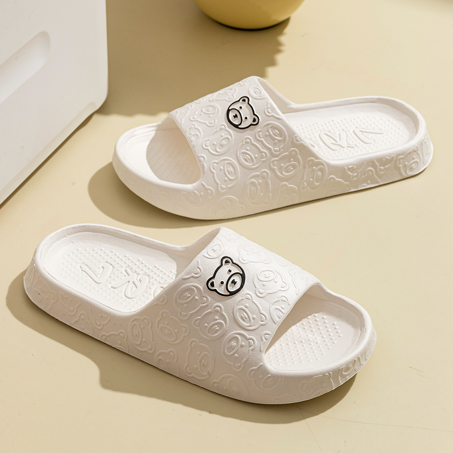 Chinelo Feminino de Urso Fofo  - Women'S Shoes To Men'S Size avaliação e preço