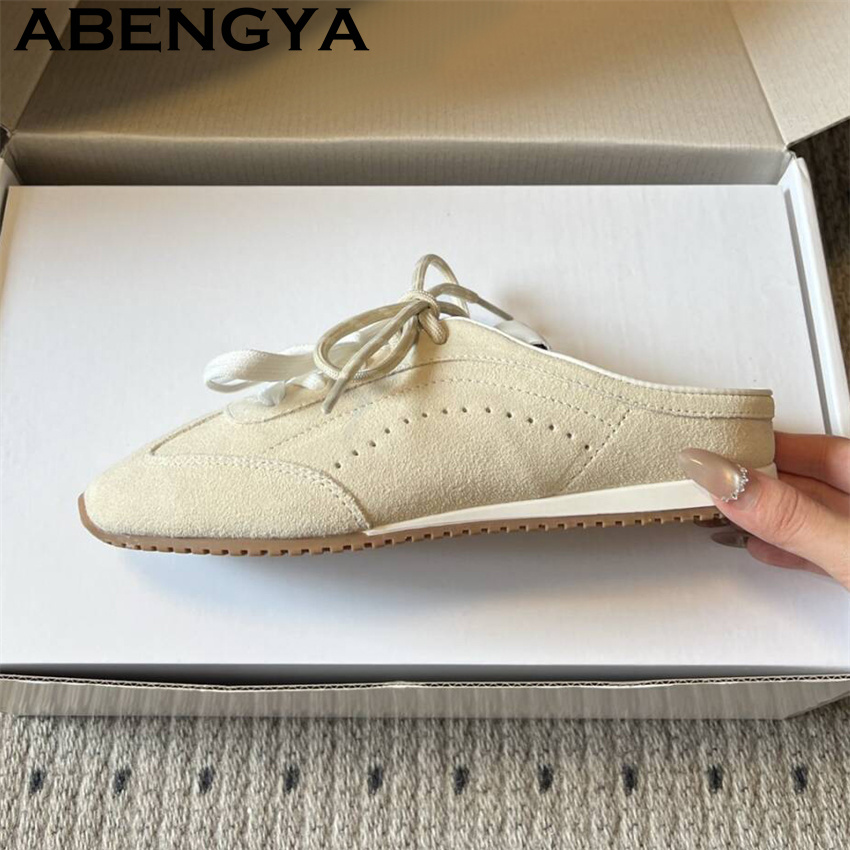 Chinelos femininos casuais com - Oxford Lace Up Women avaliação e preço