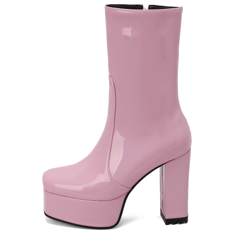 Tendência plataforma botas de  - Women Shoes Size 7 avaliação e preço