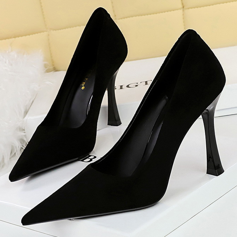 Bigtree sapatos camurça preto  - Women Shoes Zara avaliação e preço