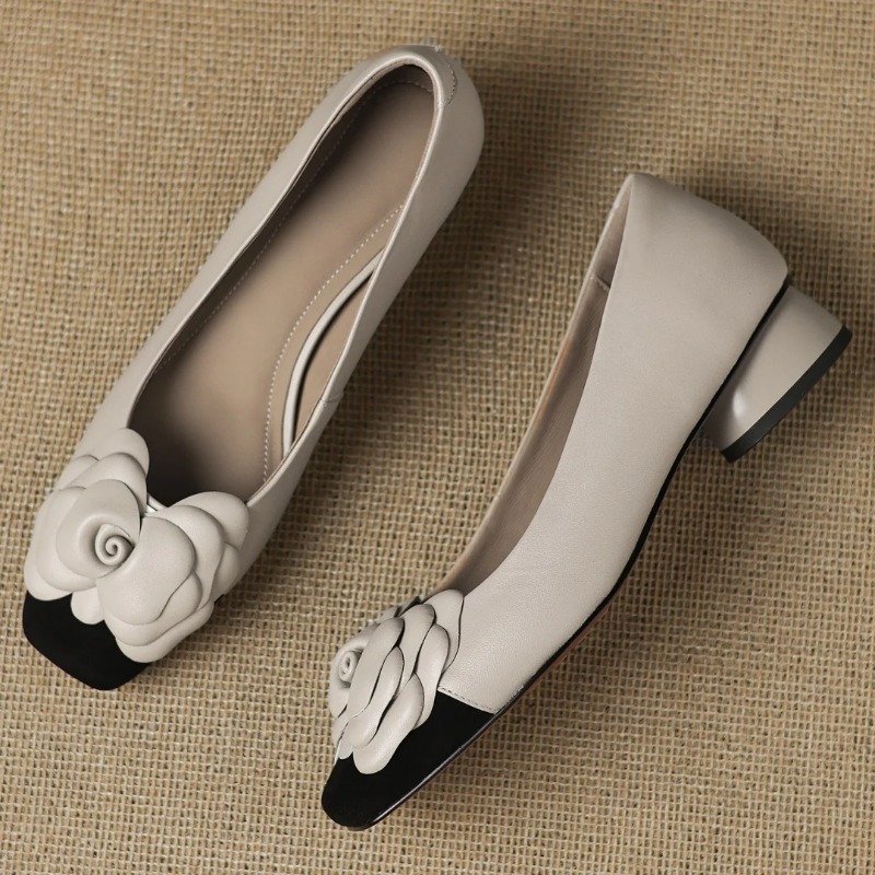 Plus size 34-41 feminino pele  - Women Shoes With Heels avaliação e preço
