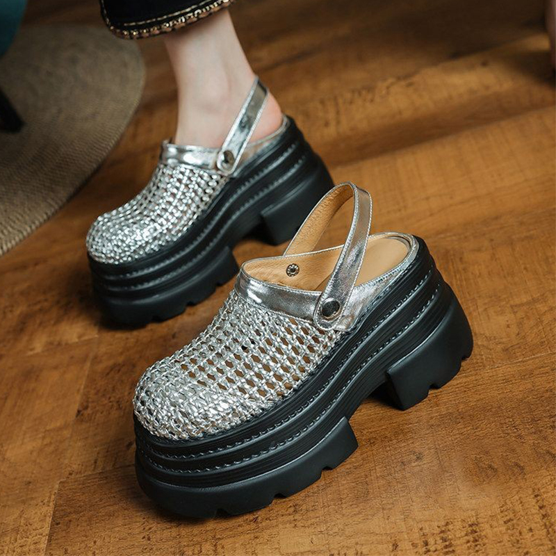 Sandálias Femininas de Platafo - Women Shoes Size 7 avaliação e preço