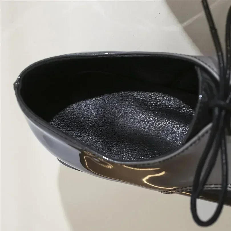 Mulheres britânicas oxfords gr - Oxford Lace Up Women avaliação e preço