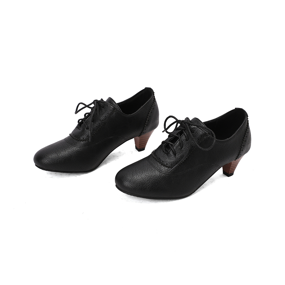   Novos Sapatos Femininos Resp - Oxford Lace Up Women avaliação e preço