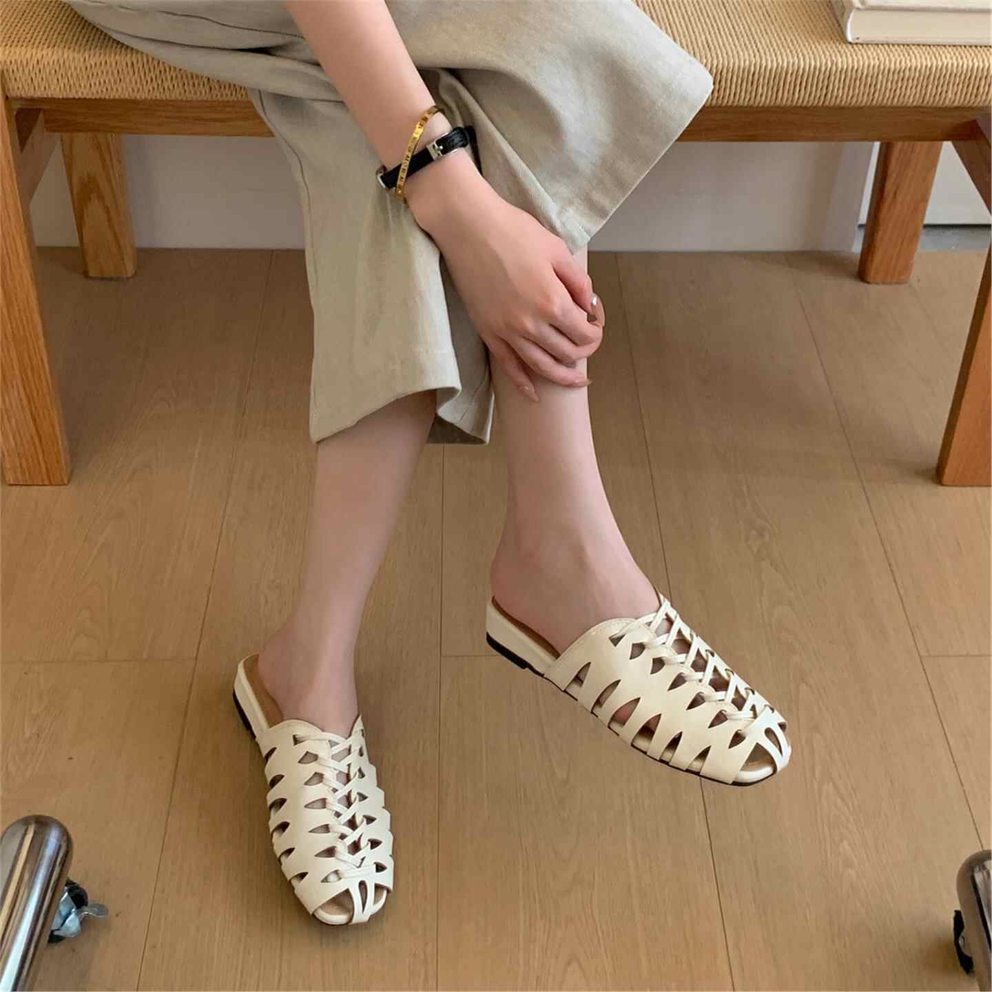 Sandálias Casuais Femininas de - Women Shoes Luxury Brand avaliação e preço