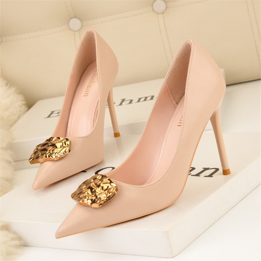 6cm/9.5cm salto alto bombas fe - Women Shoes Zara avaliação e preço