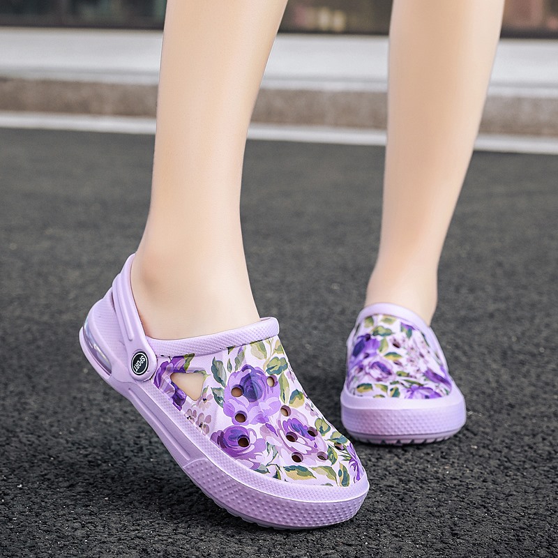 Verão feminino floral graffiti - Women'S Shoes Crocs avaliação e preço