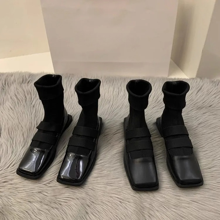 Botas femininas de malha quadr - Women Shoes Zara avaliação e preço