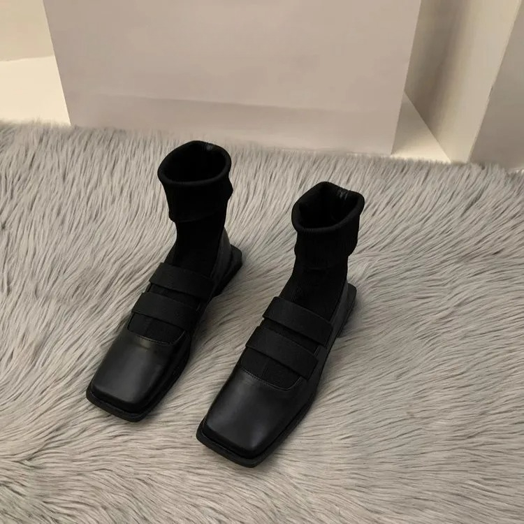 Botas femininas de malha quadr - Women Shoes Zara avaliação e preço