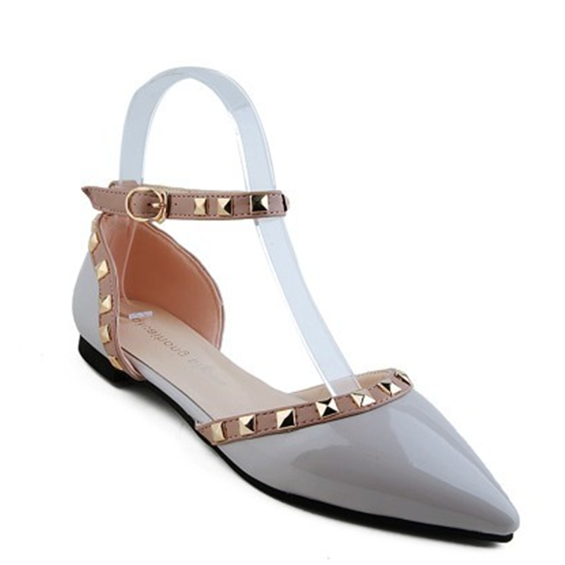 Mulher rebites sapatos planos  - Women'S Shoes X Wide avaliação e preço