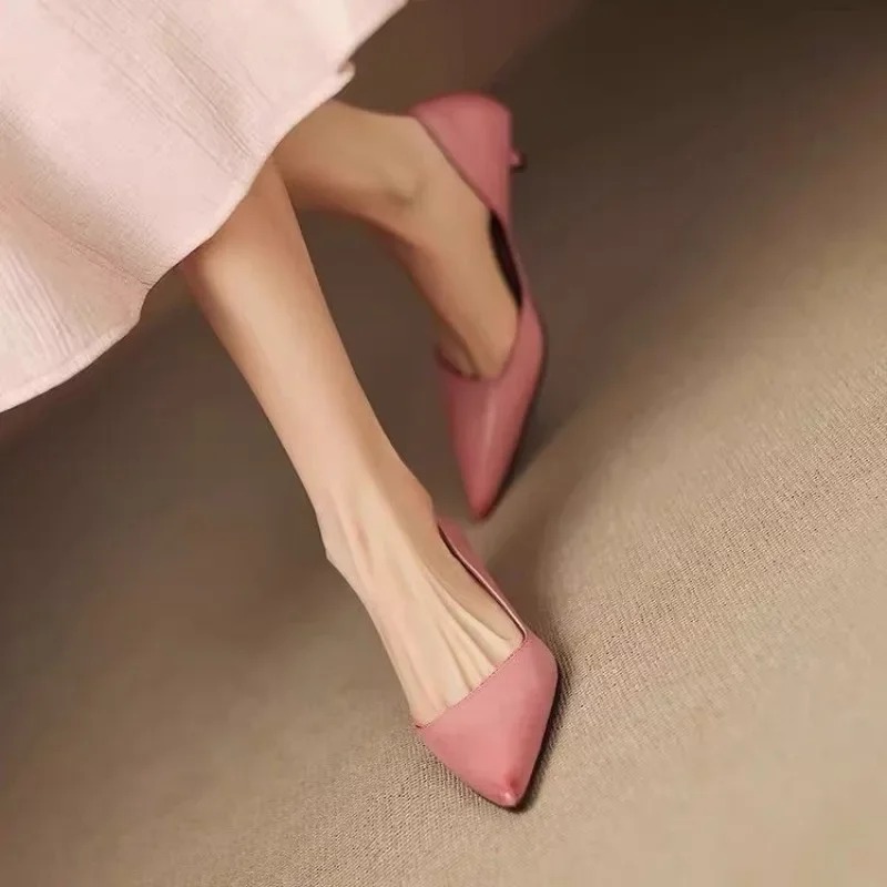 Salto agulha feminino bico fin - Women Shoes With Heels avaliação e preço