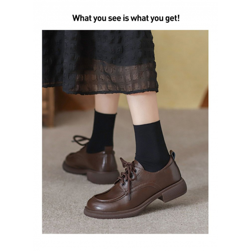 2026 primavera/outono mocassin - Oxford Lace Up Women avaliação e preço