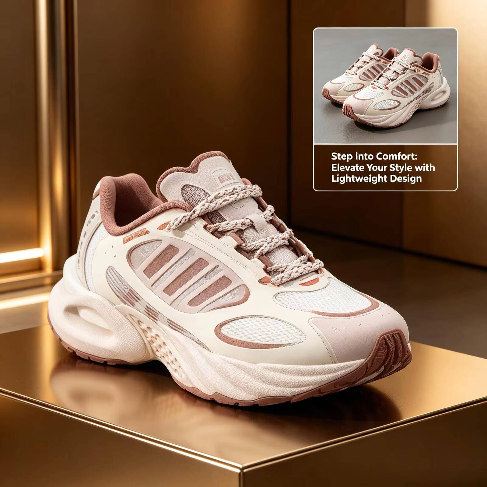Novos Tênis Chunky Dad Adidas  - Women'S Shoes Pink Adidas avaliação e preço