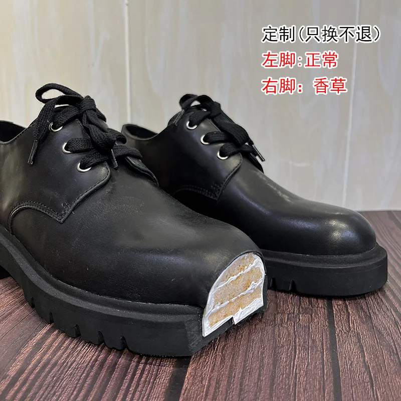 Bolo fundo grosso derby sapato - Oxford Lace Up Women avaliação e preço